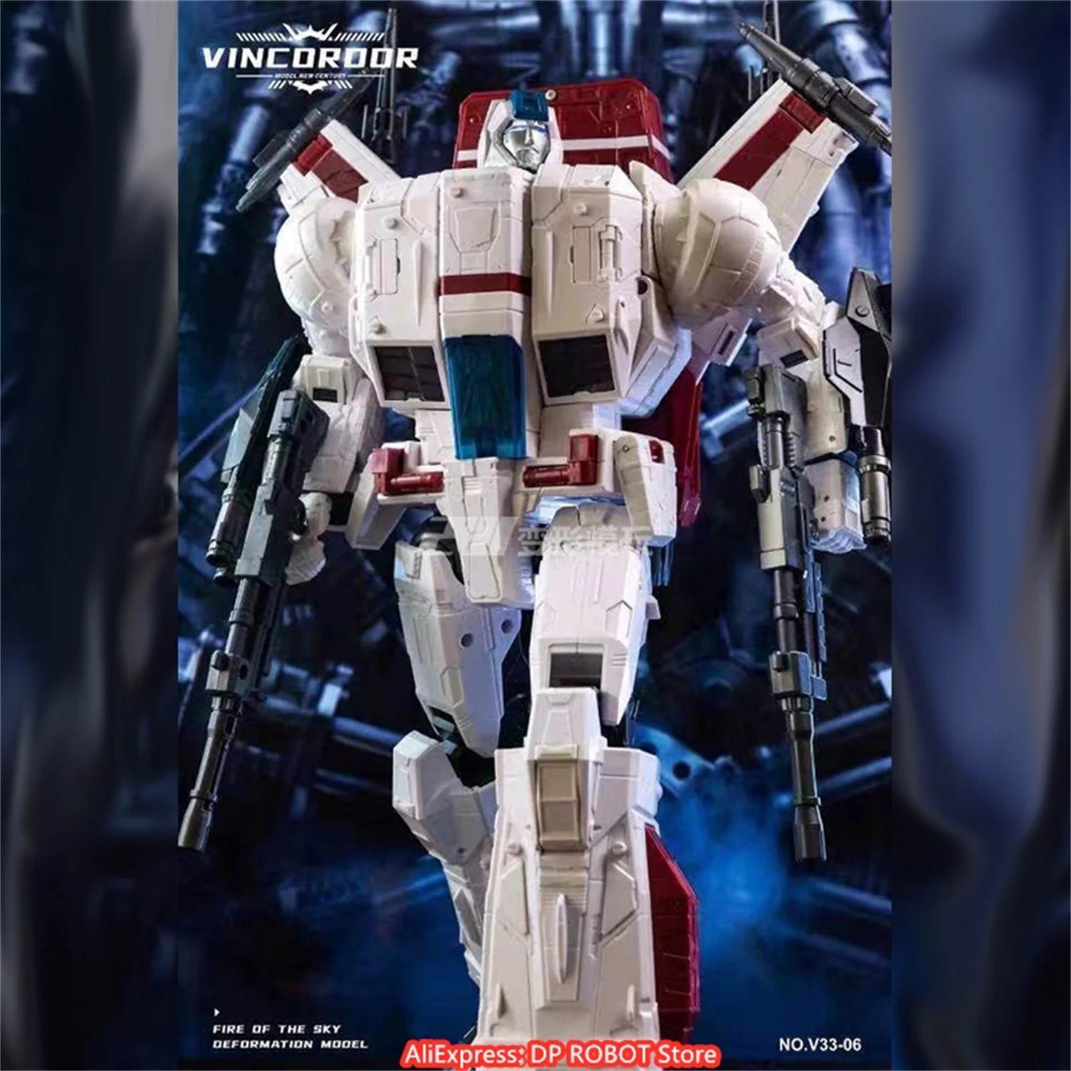 Transformation Vincoroor V33-06 – Der ultimative Überblick über das oversized KO Siege Series Action Figure