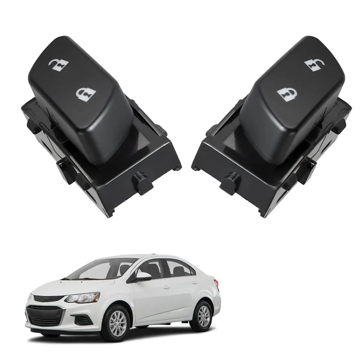 L96A Door Lock Switch Button Left Right 22899701 22899704 84470796 84470797 for Buick Regal Chevy Impala 2014-2017