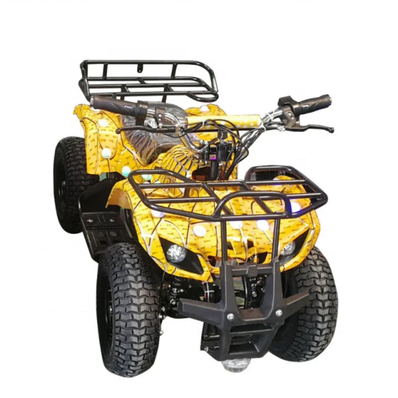 

Coches de carreras eléctricos con batería ATV para niños y adultos, motocicleta personalizada de acero para niños de 5 a 7 años