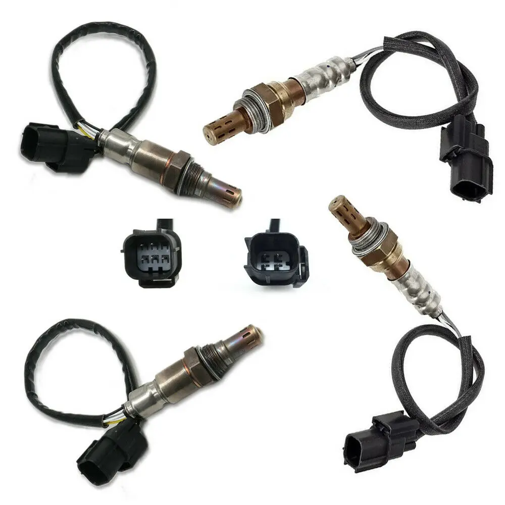 

4pcs Oxygen Sensor Upstream+Downstream for 2007-2009 Acura MDX V6-3.7L 234-5053 36541RYEA01 36531RYEA01 36541RGWA01 36532RDBA01