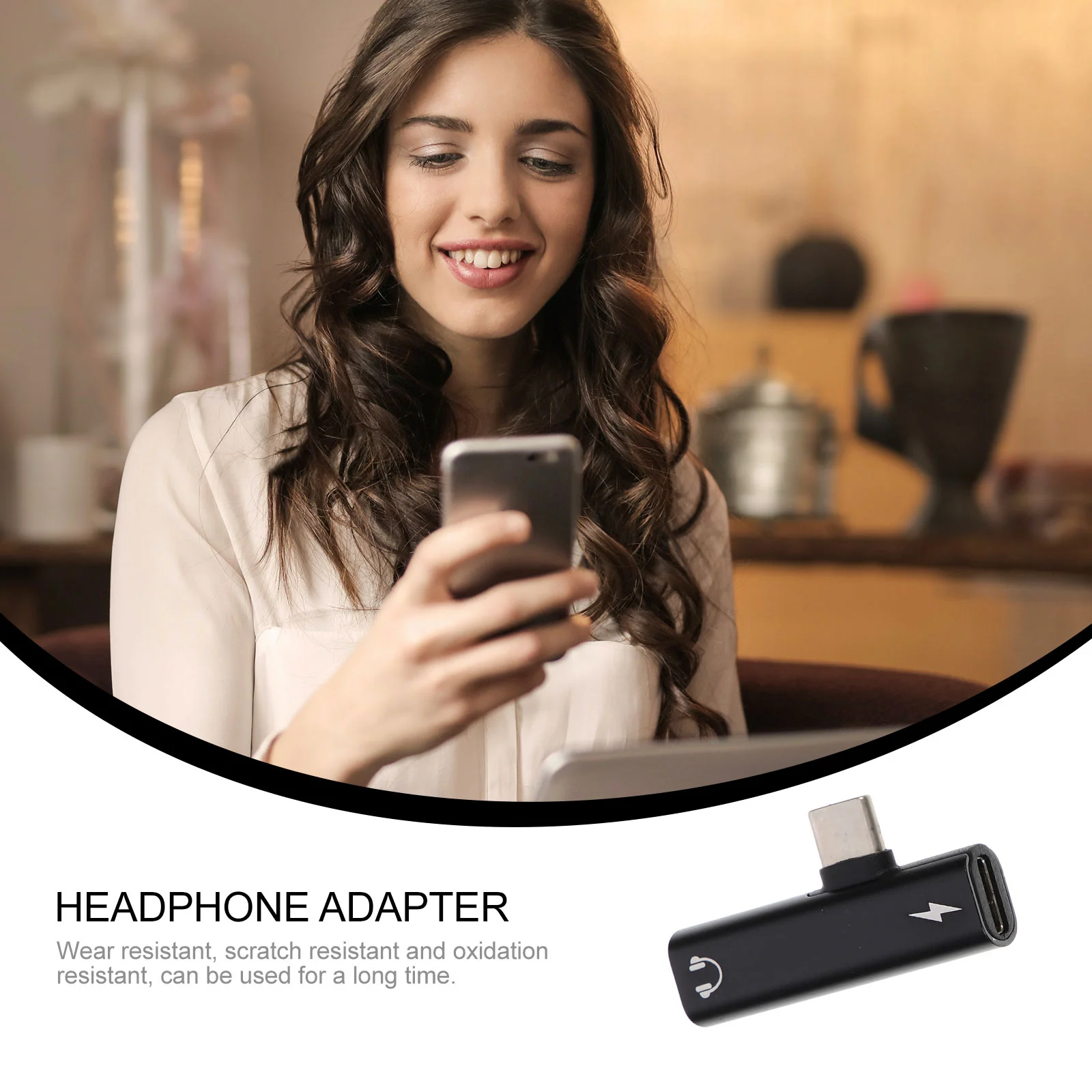 Adapter Type-C to 35mm Audio Charging Adapters Earphone Headphone Converter Jack Professional