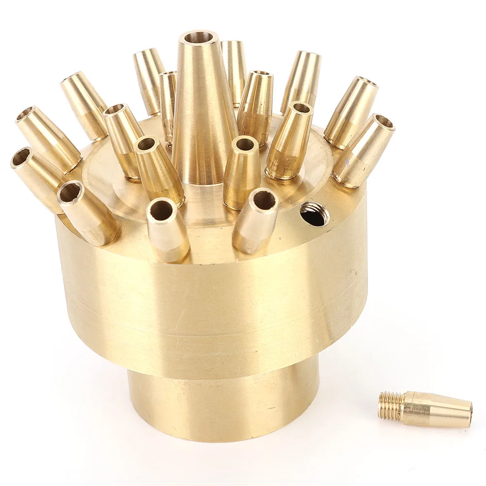 

DN40 Female Thread Fountain Nozzle 3 Layer Scattering Landscape Spray Head for SPA Pool