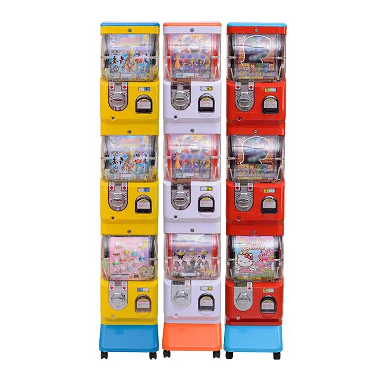 China Factory Price Giant Gumball Machine Three Layer Vending Machine