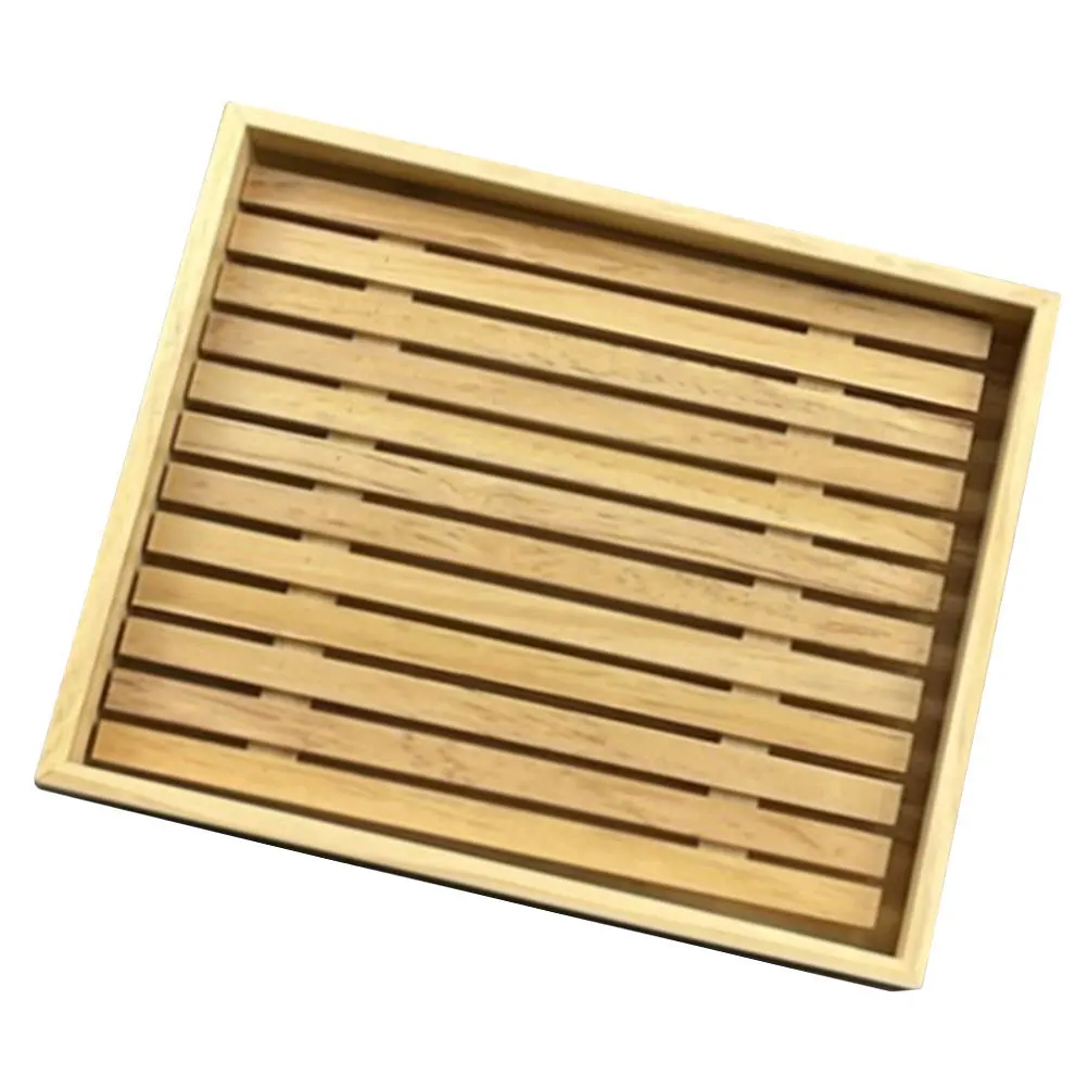

Sushi Serving Tray Wooden Snack Plate Smooth Surface Practical Sashimi Display Home Restaurant Appetizer Plate