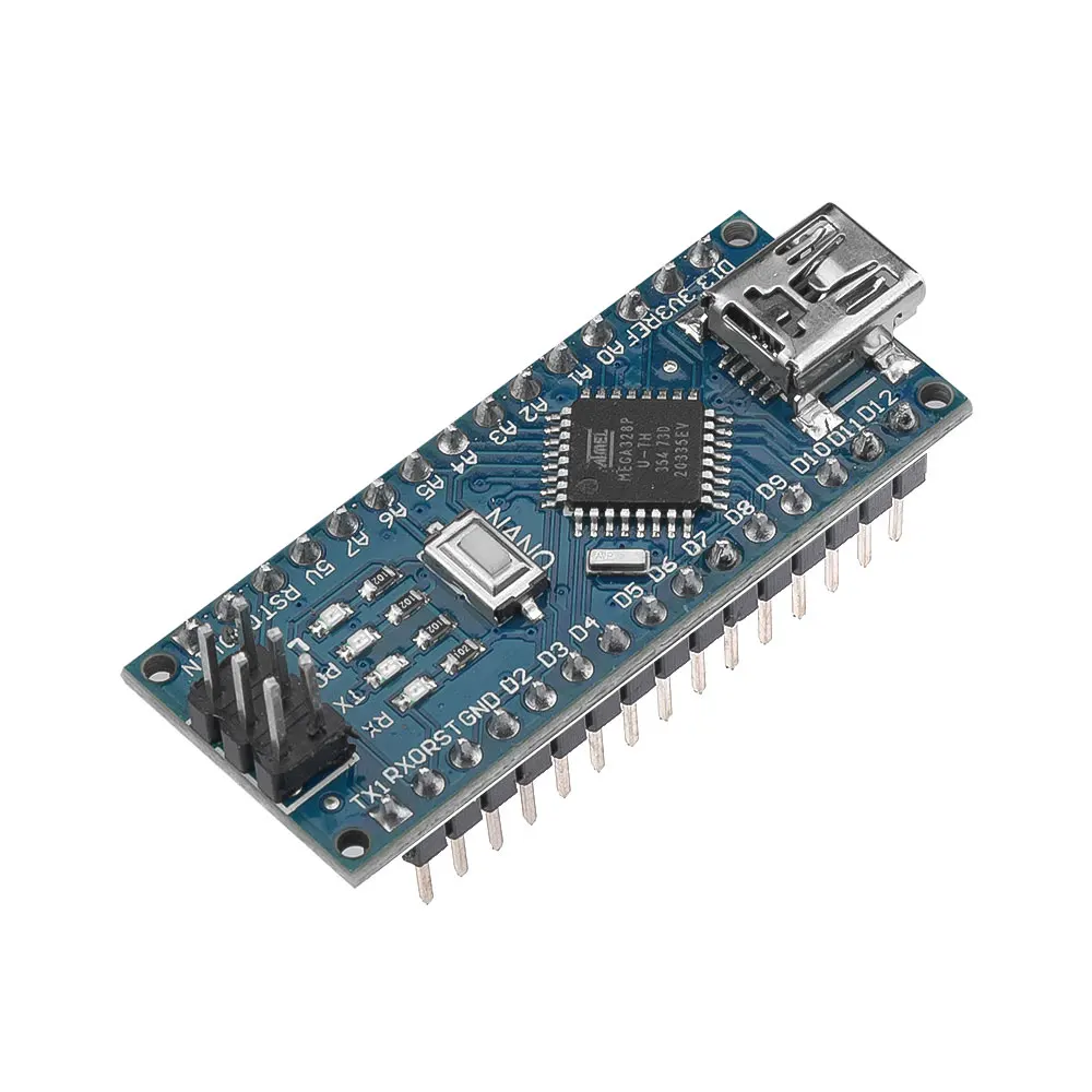 ترقية/مصغرة USB نانو V3.0 Atmel ATMEGA328P-AU CH340 5 فولت مايكرو تحكم مجلس PCB مجلس التنمية لحام دبوس لاردوينو