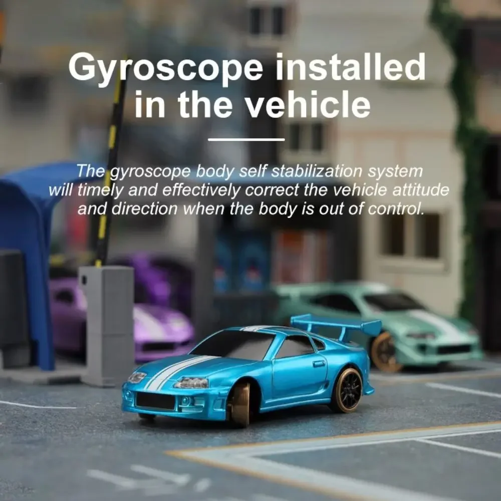 Turbo Racing New Upgraded 1:76 Mini RC Drift Car C61 C62 C63 Remote Controller Car for Children and Adults - Leisure Toy