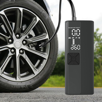 150PSI Tire Air Pump With LED Flashlight Digital 4000mAh Portable Inflator Tire Pressure Test Car Air Compressor