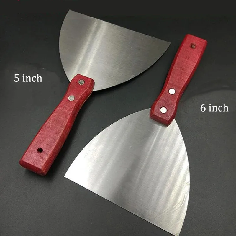 Thickened Putty Scraper Knife Drywall Tiling Plastering Trowel Tool Wall Cleaning Shovel Construction Spatula for Put and Paste
