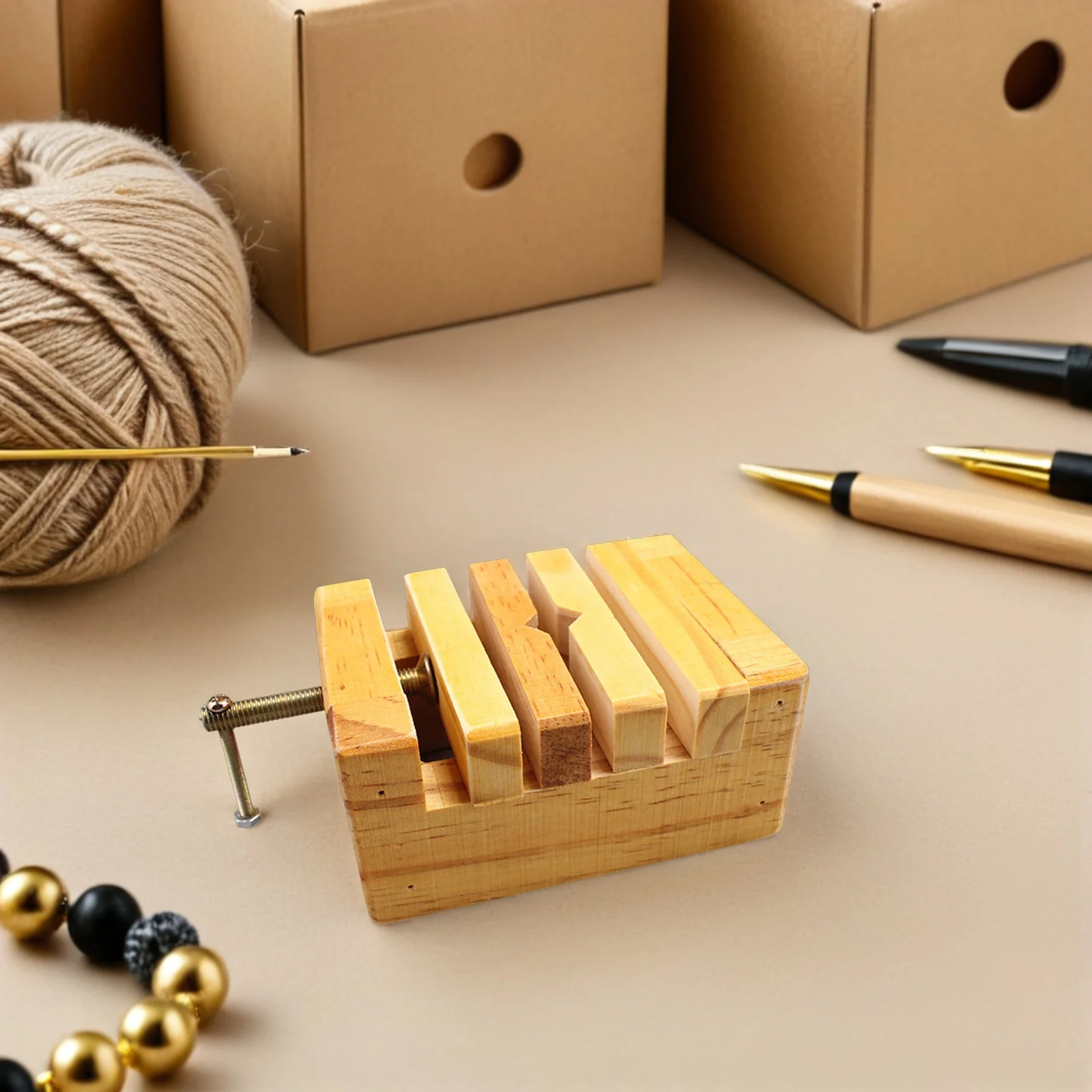 ملزمة السرير الصينية ختم أدوات حفر المشابك النجارة الكاكي الفني البسيطة للحجر