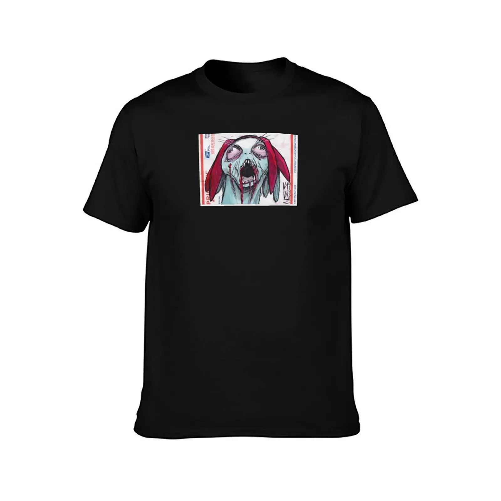 Meow Space Dandy T-Shirt Minimal Art Print T-Shirt
