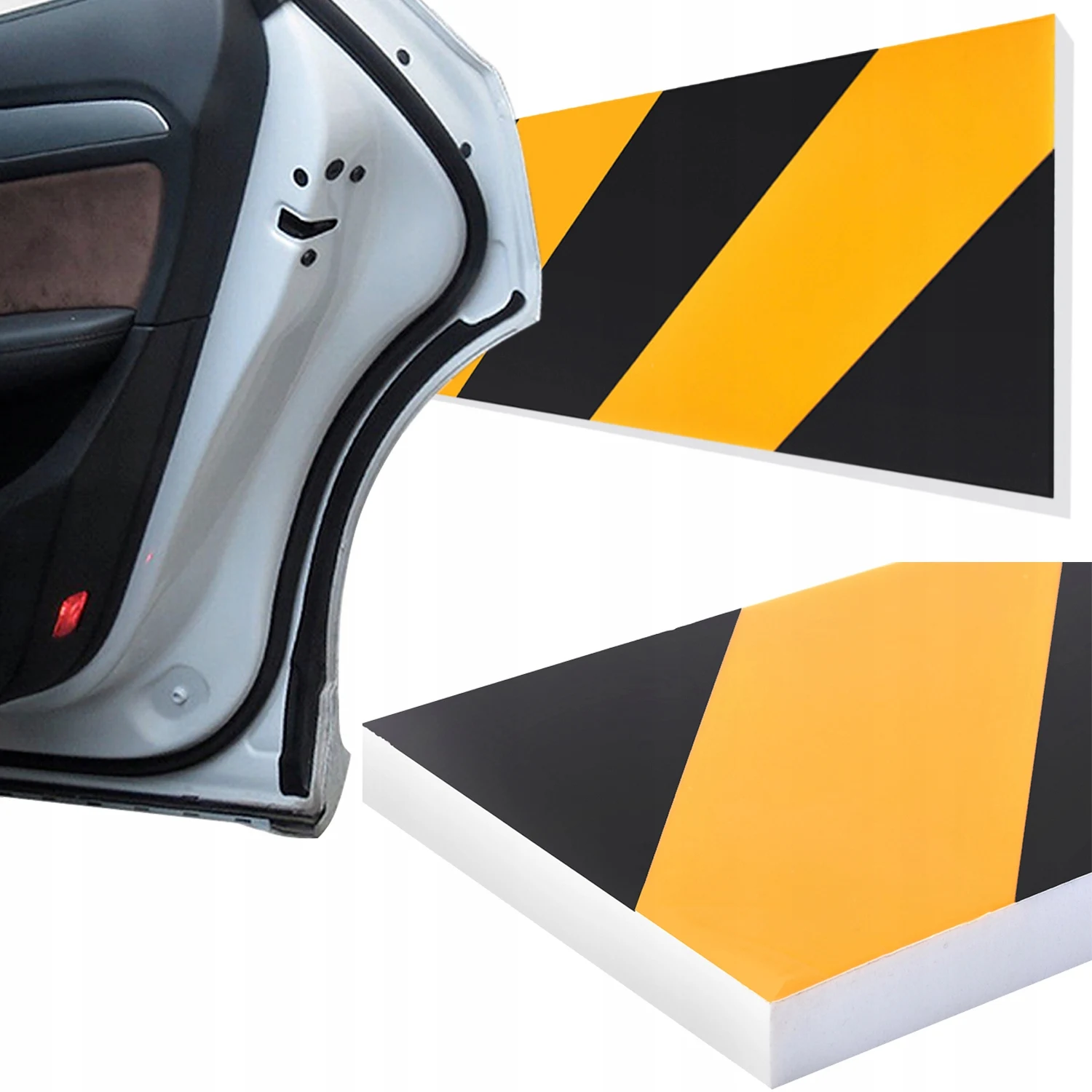 Anti-collision Sticker Cars 1-4PCS Garage Wall Protector Foam Edge Corner Bumper Wall Corner Guard Garage Columns Anti Scratch