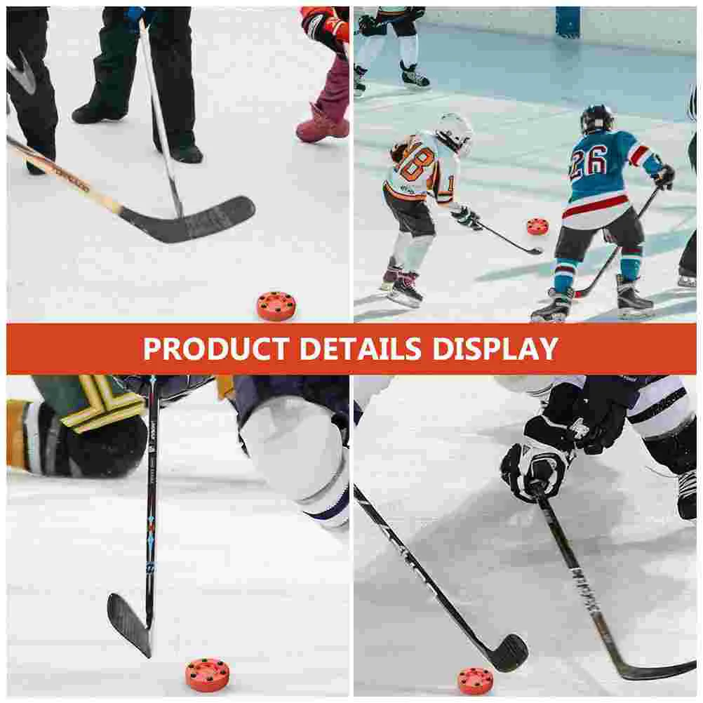 3 Pcs Street Hockey Puck Ball Training Roller Game Practicing Inline Nylon Men Women