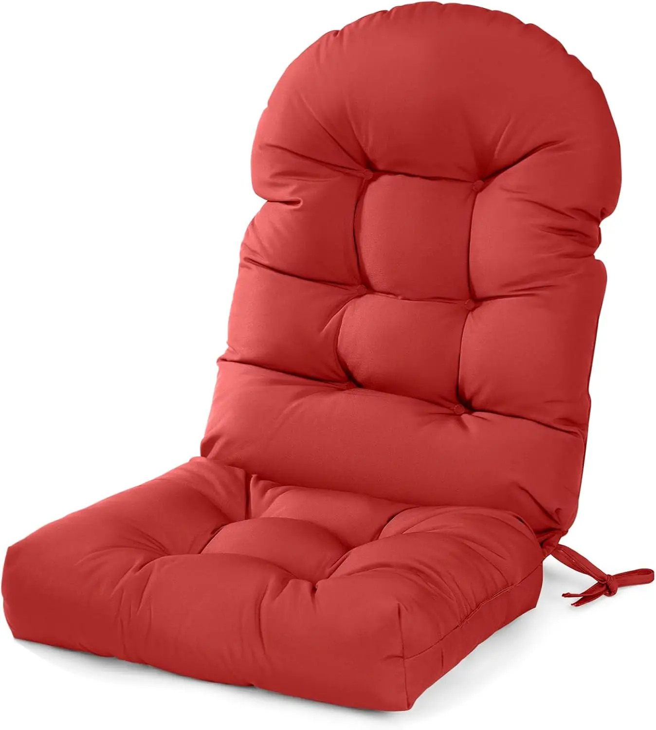 

Подушка для уличного кресла Адирондак: высокая устойчивость к погодным условиям, водонепроницаемая, противоскользящая, утолщенная подушка для сиденья для комфорта на террасе.