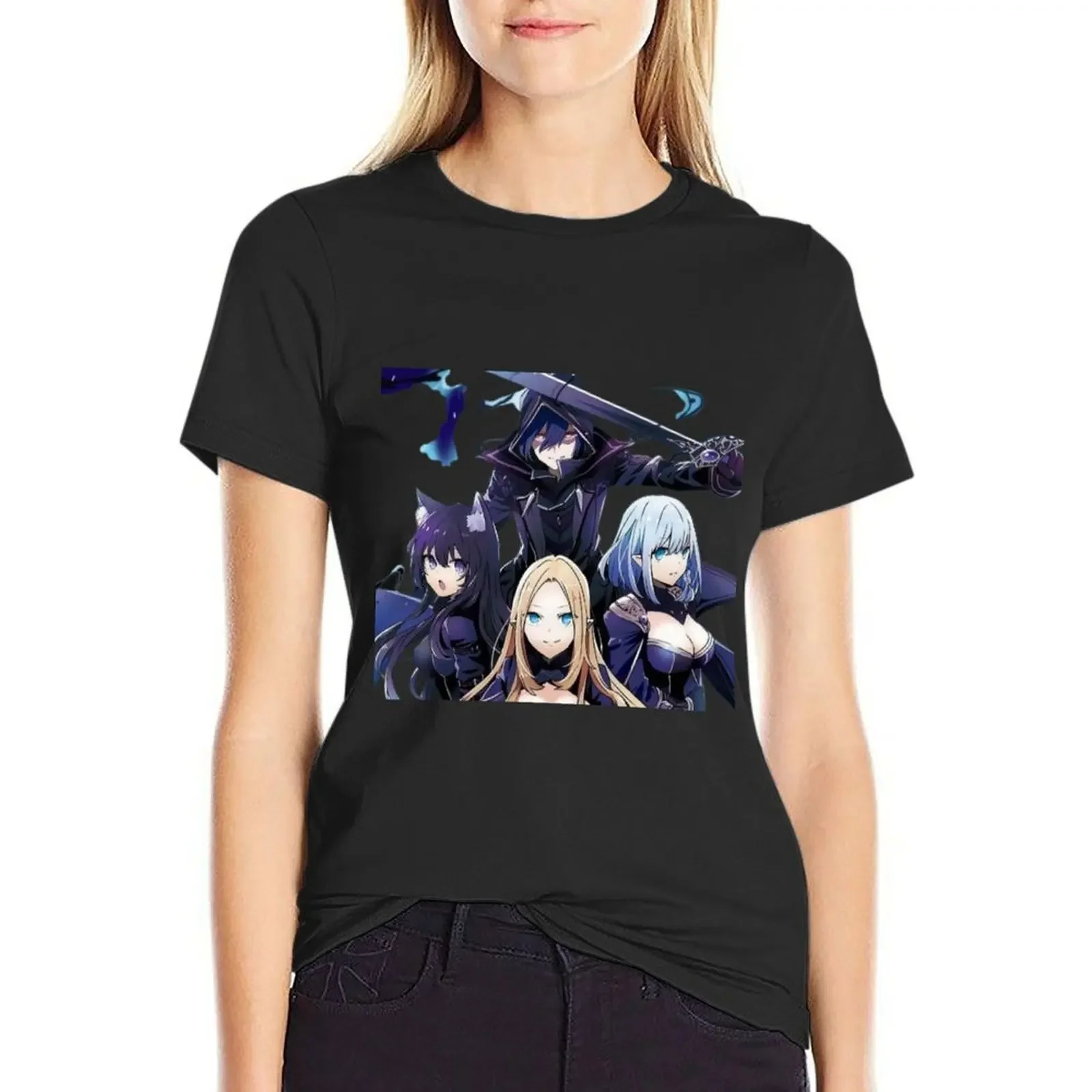 

The Eminence in Shadow T-Shirt Blouse heavyweights summer clothes cute tops Women clothing