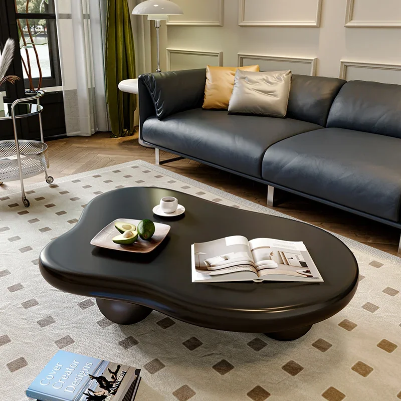 Transform Moving Coffee Table Mechanism Simple Clear Minimalist Side Table Dinner Service Kaffee Tische Entrance Hall Furniture