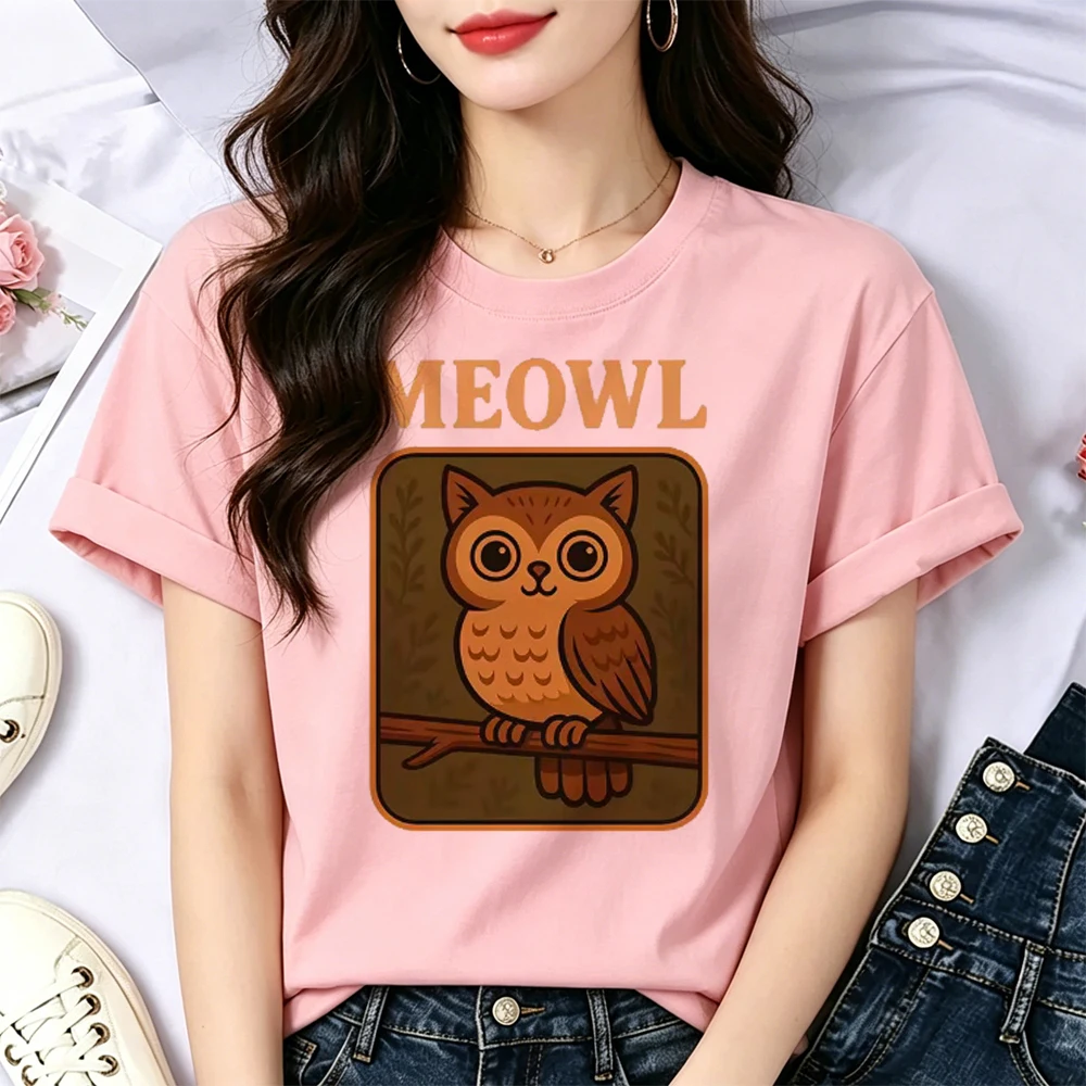Meowl t shirt girl aesthetic clearance sales gothic y2k gyaru top tees manga baddie japanese