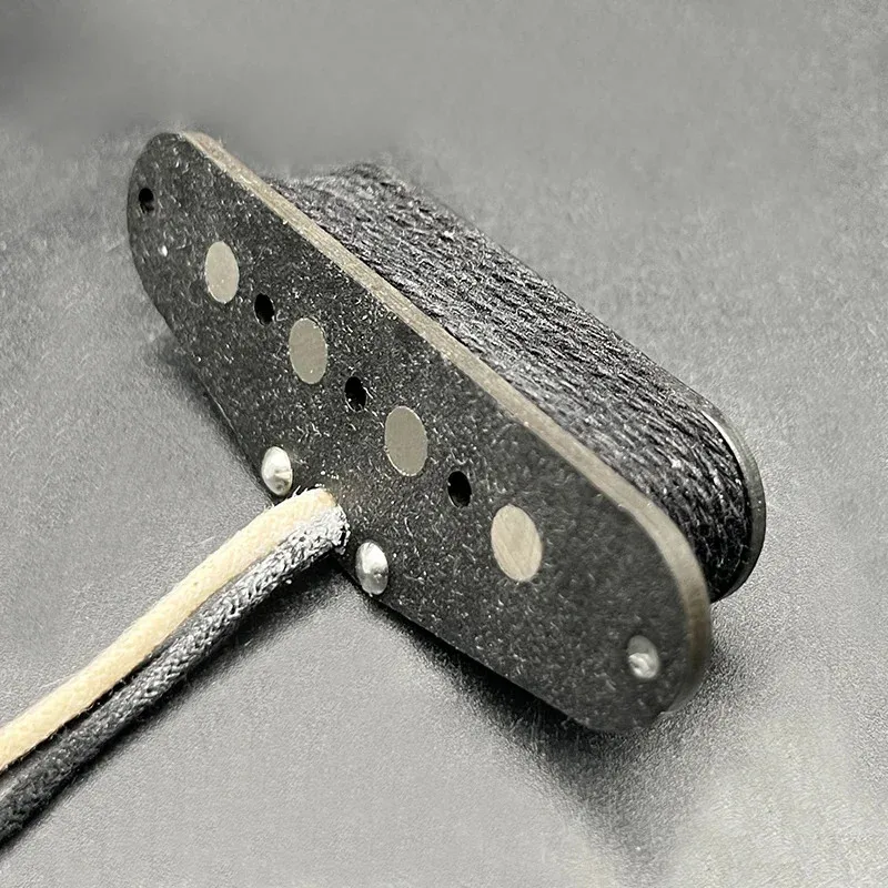 Alnico 5 Mandolin 4-String Pickup 4.6K with Fiber Bobbin for Electric Guitar