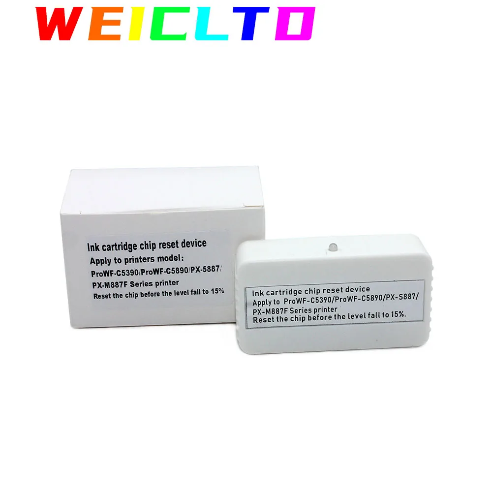 Europe Japan Ink Cartridge Chip Resetter For Epson WF-C5310 WF-C5810 WF-C5390 WF-C5890 PX-S887 PX-M887F Printer