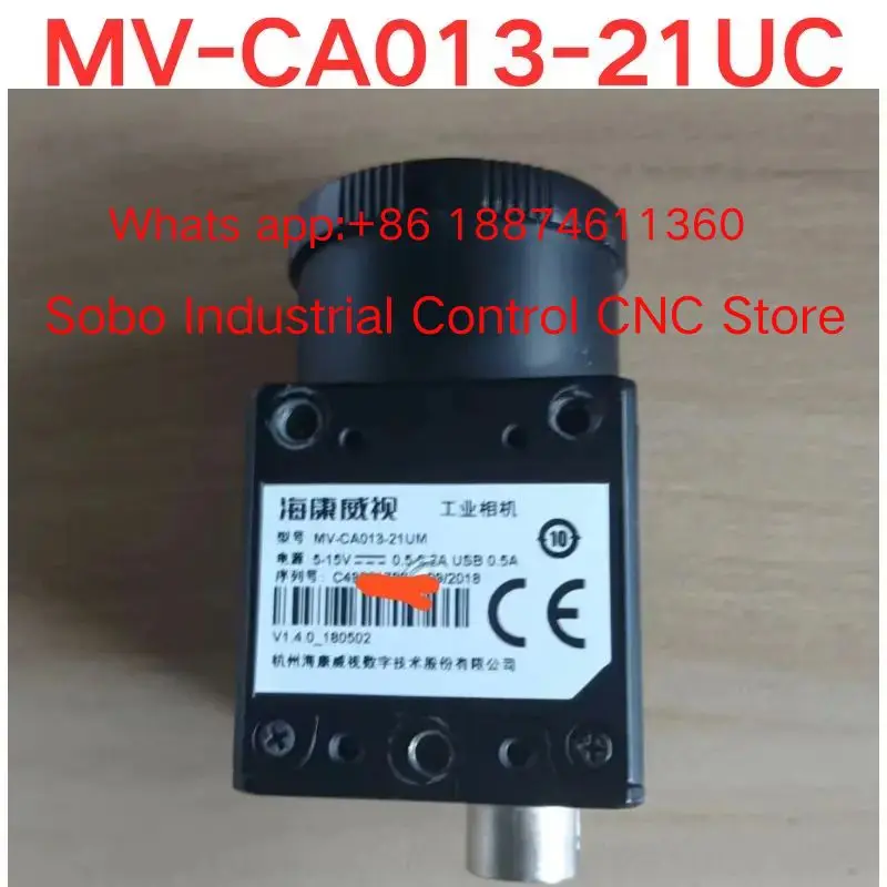 

Second-hand Hikvision MV-CA013-21UC Industrial Camera 1.3 Million Global Color Camera test OK
