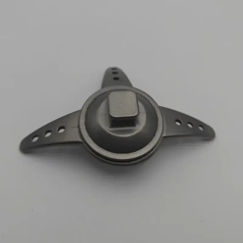 2026 Stainless Steel Non-Rotatable One-Piece Square Cone Three-Claw Connection Plate for Prosthetic Limb Accessories