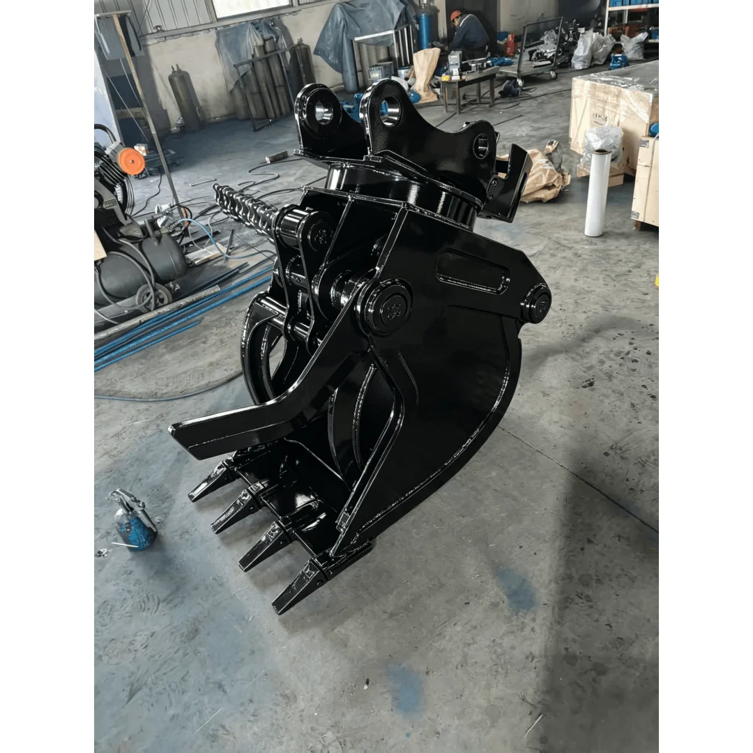 7-15T Engine Driven 360° Rotary Grading Ditching Bucket CE Certified Excavator Attachment