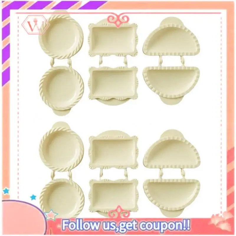 

Upgraded 6PCS Hand Pie Molds Set Dough Press Mold Tools Halloween Christmas Mini Pie Mould Baking Pie Molds Pumpkins Apples