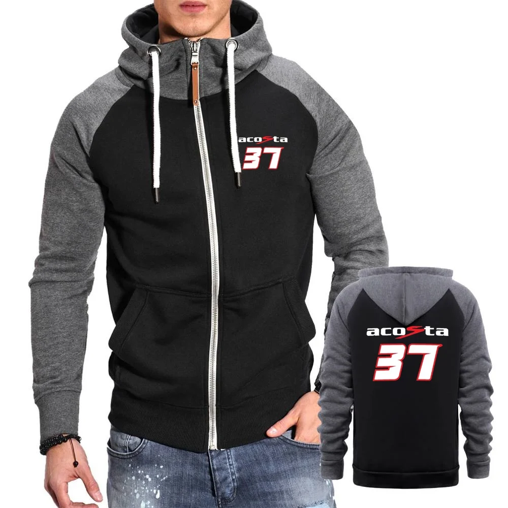 جديد بيدرو أكوستا 37 بلوزات ريترو الشباب الطلاب هوديس سترة رجالي ملابس رياضية ملابس خارجية مريحة الدافئة الصوف هودي معاطف #2