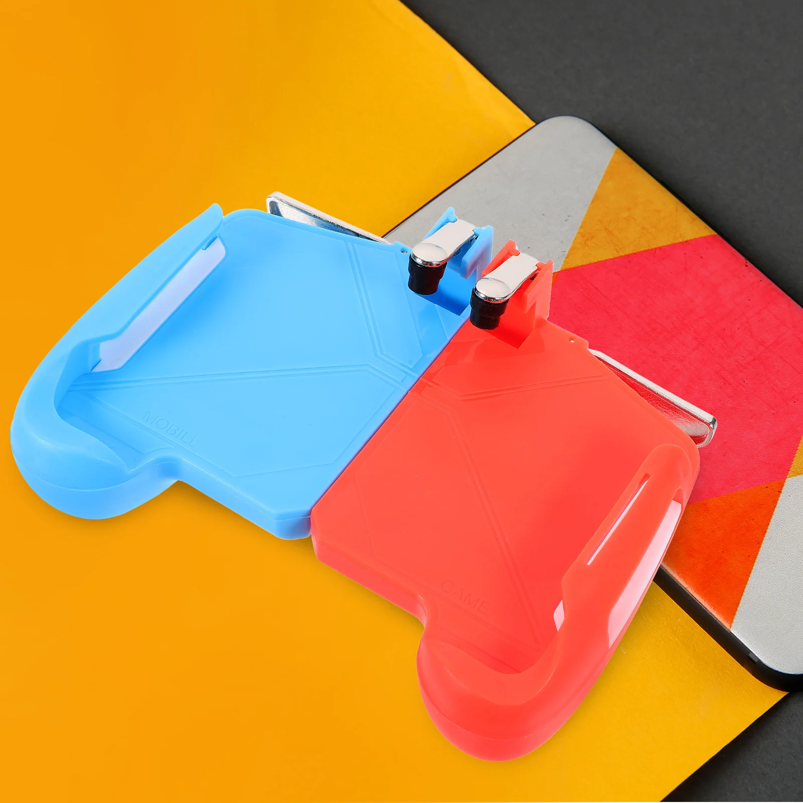 

Game Trigger for Phone Mobile Controller Portable Lightweight Easy Install Suitable Smartphones Gaming Joystick Adjustable