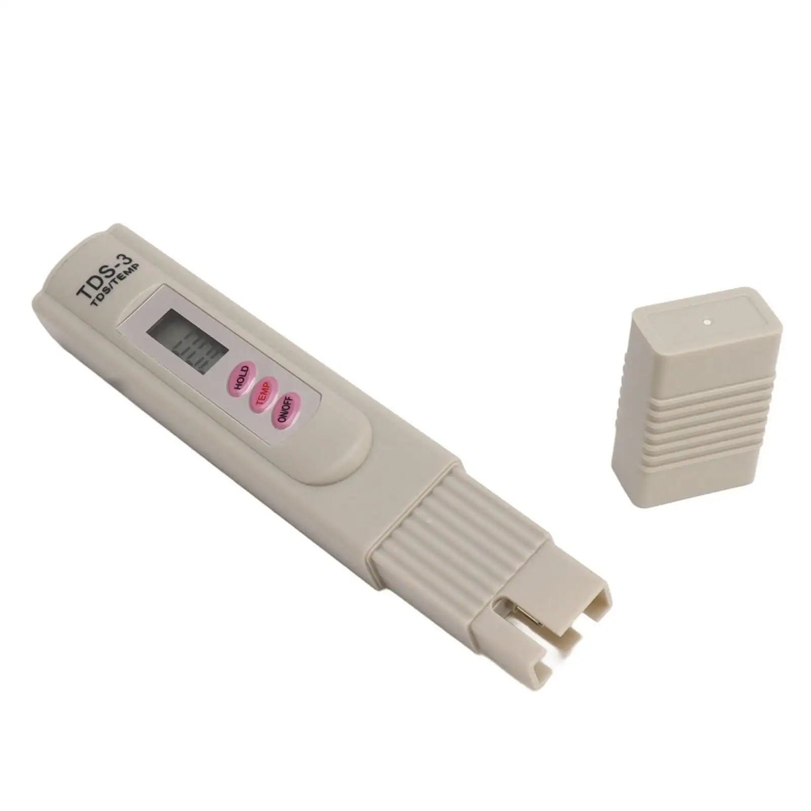 Portátil Água Qualidade Tester, TDS Test Pen para Aquário PH Medidor, cinza