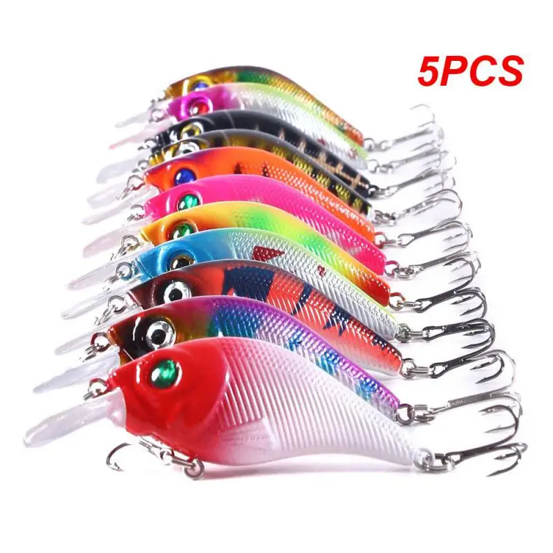 5PCS Banshee 60mm 12g Blitz Crank Floating Fishing Lure VC03 Rattle Sound Wobbler  Square Bill Artificial Medium Diving