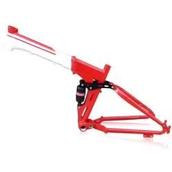 Kalosse Folding Mountain Bike Frame, Headset, Aluminum Alloy, 44mm, 17Inches