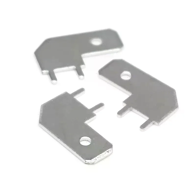 4.8/6.3 Flag-shaped Inserts PCB Circuit Board Insert PCB L-shaped Corner Solder Thickness 0.8mm Welding Sheet 50pcs
