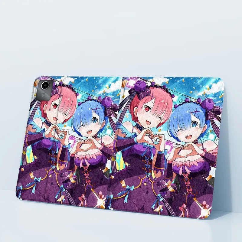 

R-Re Z-ZEROS Cartoon Tablet Case For Xiaoxin Legion Tab Y900 Y700 K10 M10 P11 Pad Pro GT Plus 3rd Gen 4 11 11.5 Cover