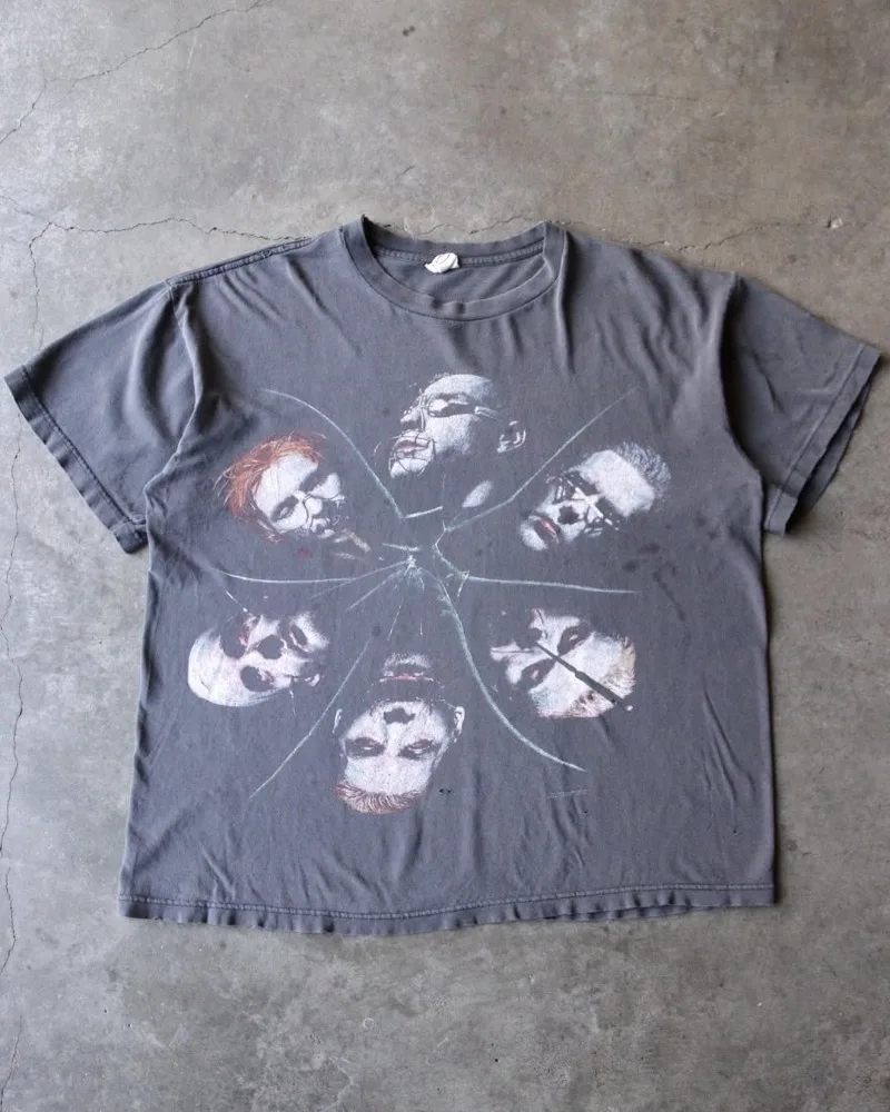 

Fashion Punk Street Style Y2k Top Vintage Hip Hop men print Short sleeve American Goth trend streetwear casual oversized T-shirt