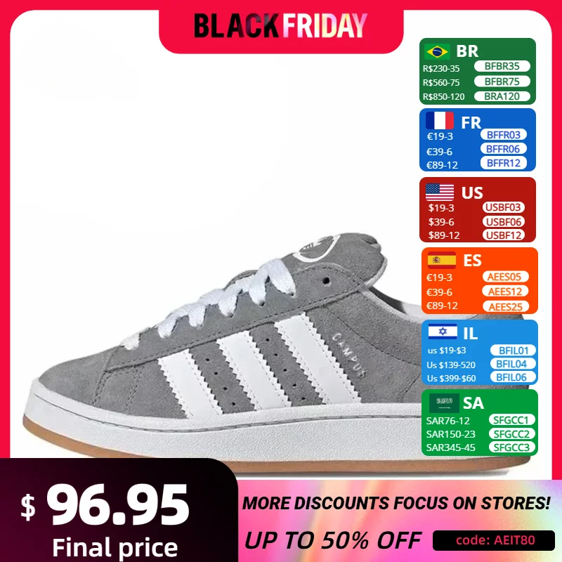 Adidas Campus 00s Men and Women Skateboarding Shoes Unisex