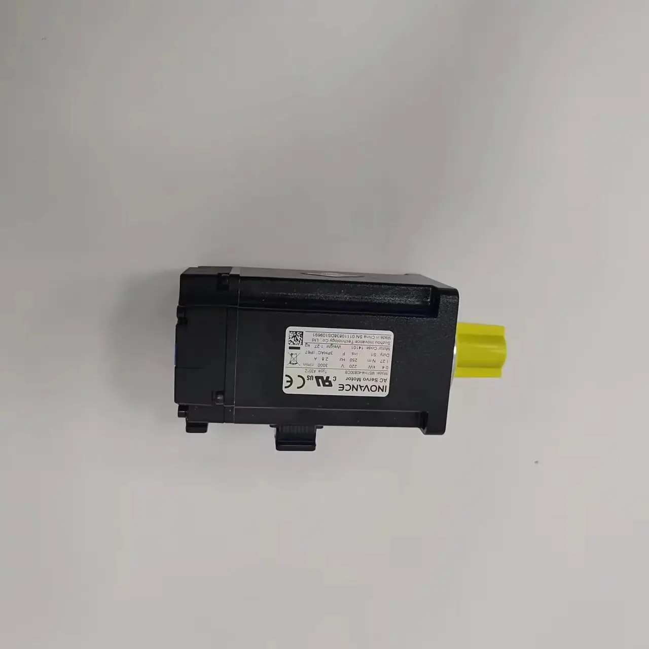 INOVANCE 100W Servo Motor MS1H4-10B30CB-A331R Tamanho da flange: 40mm Capacidade: 100W Classe de tensão: Monofásico/Trifásico 220V