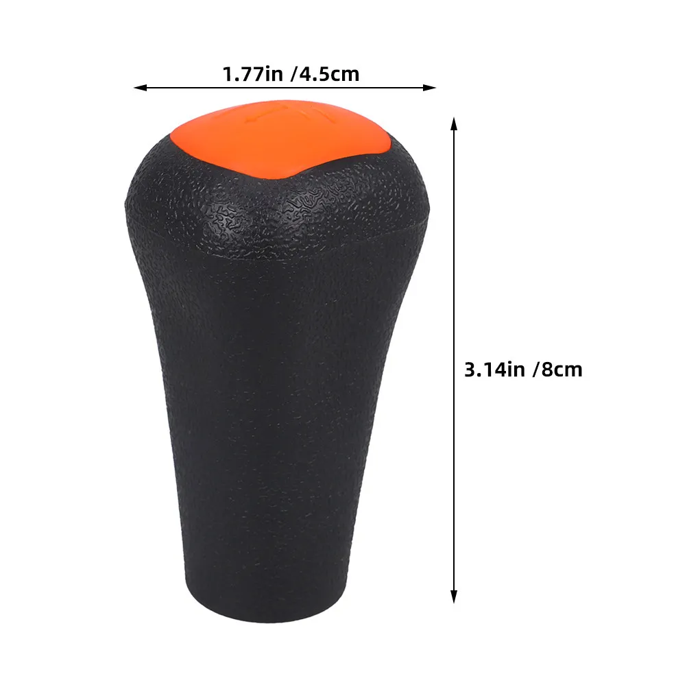 2Pcs Forklift Handle Knob Replacement Plastic Gear Shift Lever Knob Easy Installation Universal Compatibility Forklift