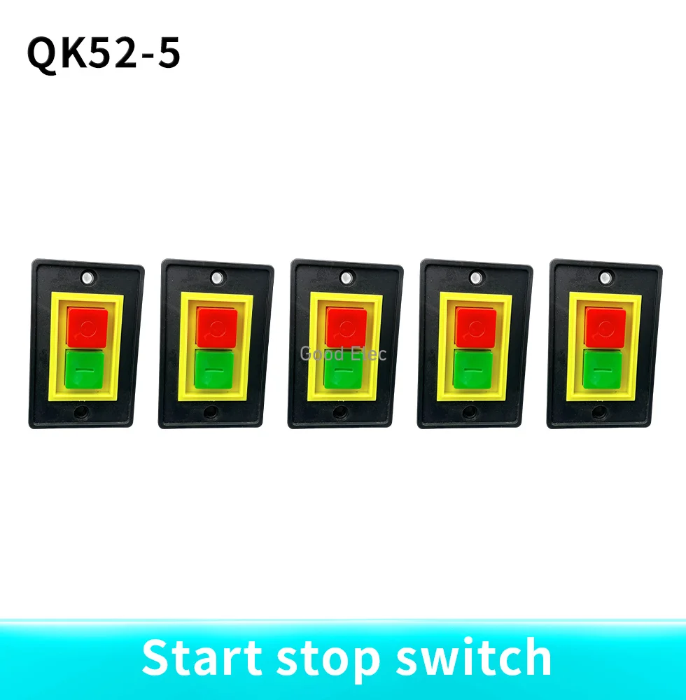 QCS1 Press switch Bench drill switch Start button switch Power switch Machine hold button