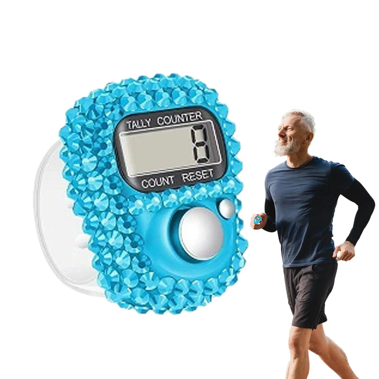 

Электронный ручной счетчик-кликер с ЖК-дисплеем, портативный, компактный