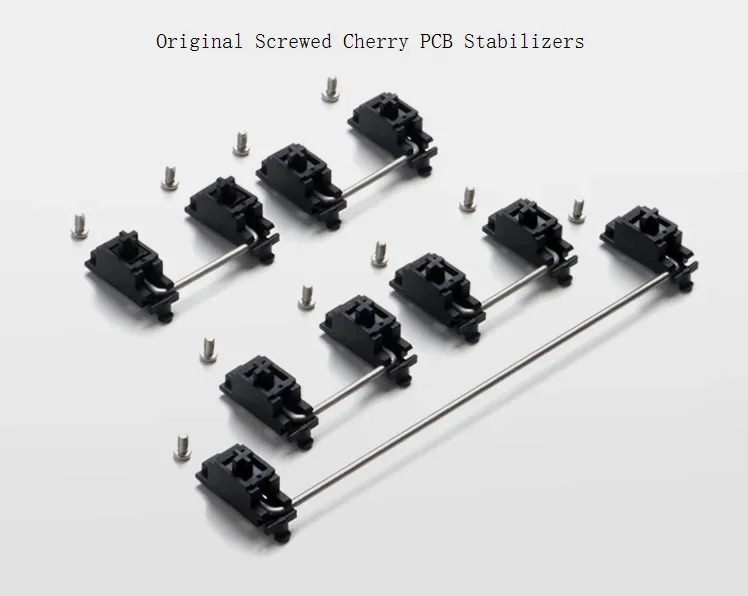 Вишневый винт в PCB установленный стабилизатор 6.25u/7u для Клавиатура mx mod