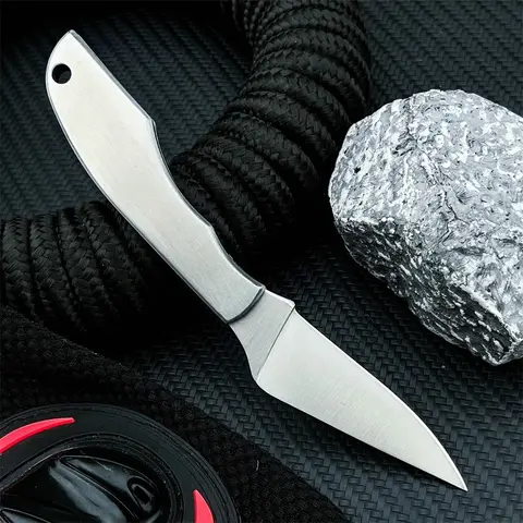 High-Hardness C137 Tactical Folding Knife 440C Blade 420 Steel Handle Outdoor Survival Hunting Camping Self-Defense Tool