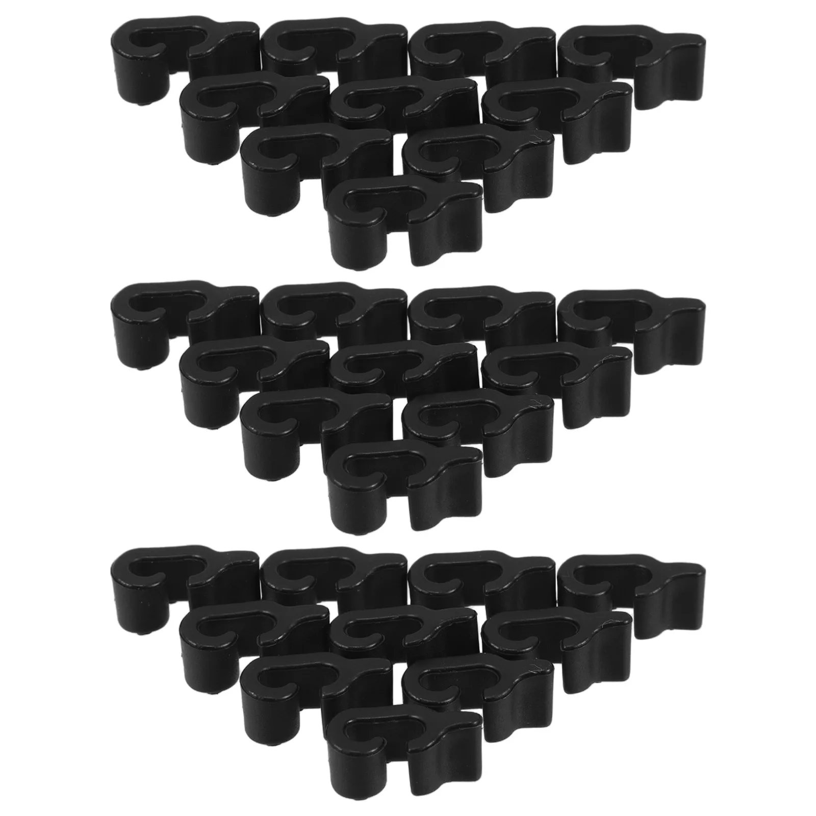 

40Pcs Pet Crate Buckles Strong Plastic Latches for Wire Cage Door Locks Closet Shoe Storage Organizers Reliable Connector Clamps