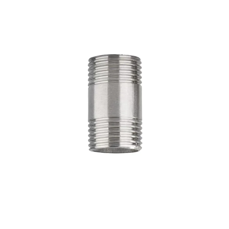 1/8" 1/4" 3/8" 1/2" - 4" NPT Męski okrągły złączka 304 316 ze stali nierdzewnej Złączka rurowa Woda Olej gazowy 225 PSI
