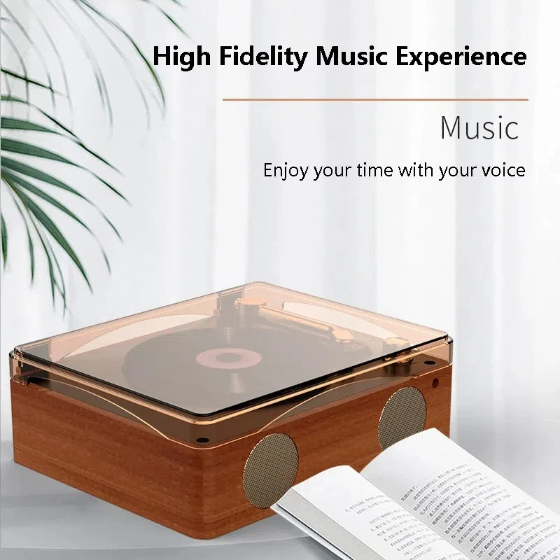 

High Fidelity Player High Quality Retro Integrated Sound Retention CD Player Wireless Bluetooth Portable Large Capacity Batterys