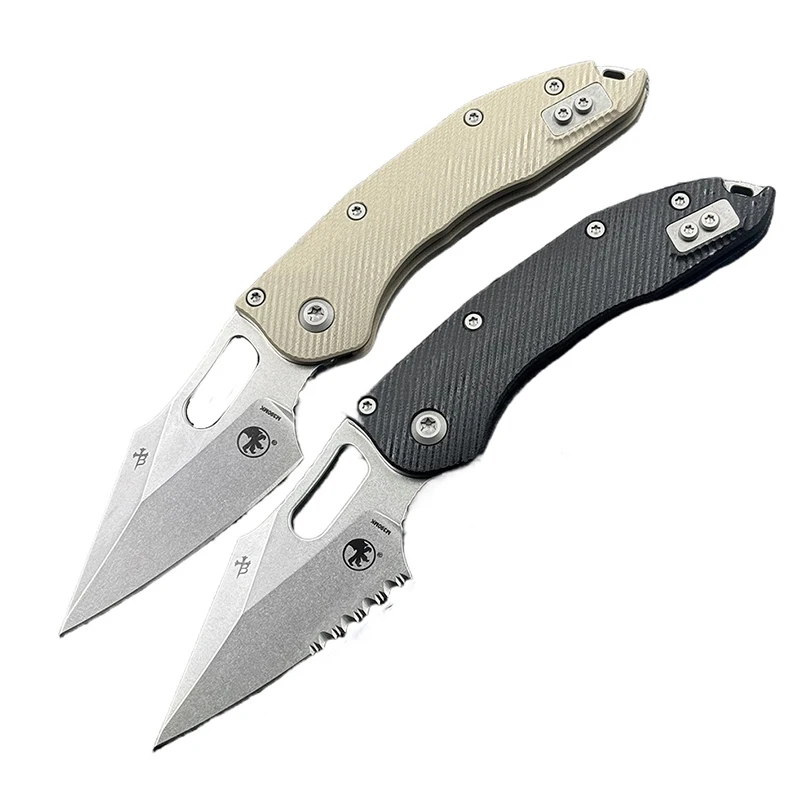 

Folding Travel Knife G10 Handle Mark M390MK Blade Outdoor Camping Hunting Fishing Tool Tactical Knife EDC Pocket Knife