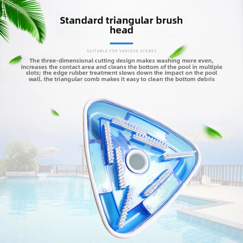 منظف حمام السباحة الأوتوماتيكي للبرك الصغيرة والمتوسطة، مكنسة كهربائية تحت الماء لإزالة نفايات الطين والأوساخ