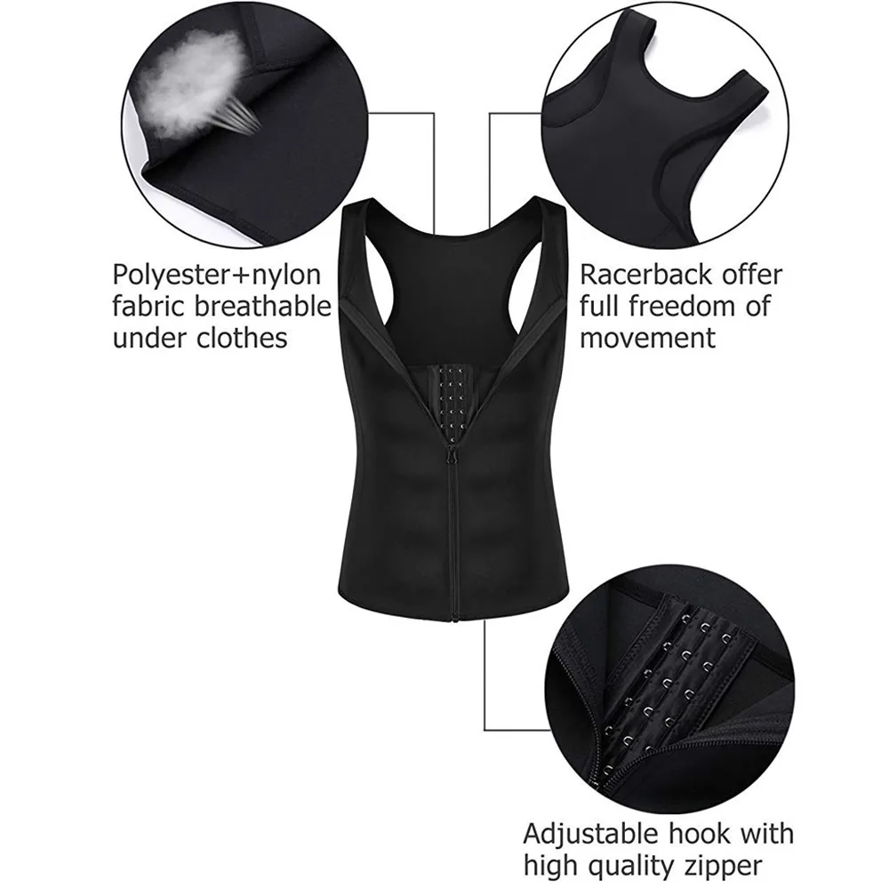 Men Body Shaper Slimming Belt Compression Shirt Slimming Vest Corset Weight Loss Undershirts Waist Trainer Belly Shapewear Tops