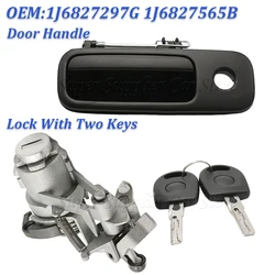 1J6827297G For VW GOLF Sharan T5 Caddy Polo Lupo Seat New Rear Tailgate Luggage Door Handle & Lock Key 1J6827565B