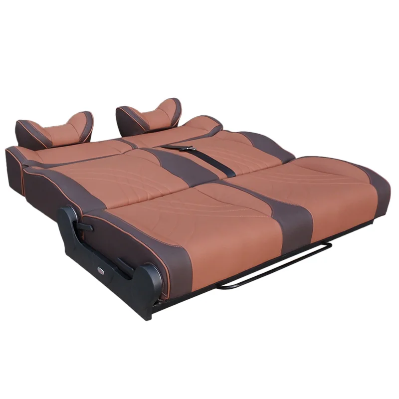 RV Swivel Seat, 2026 Hot Sale Customized Car Seat Folding Bed Chair LayFlat Backrest Fit RV Commercial  for Camper