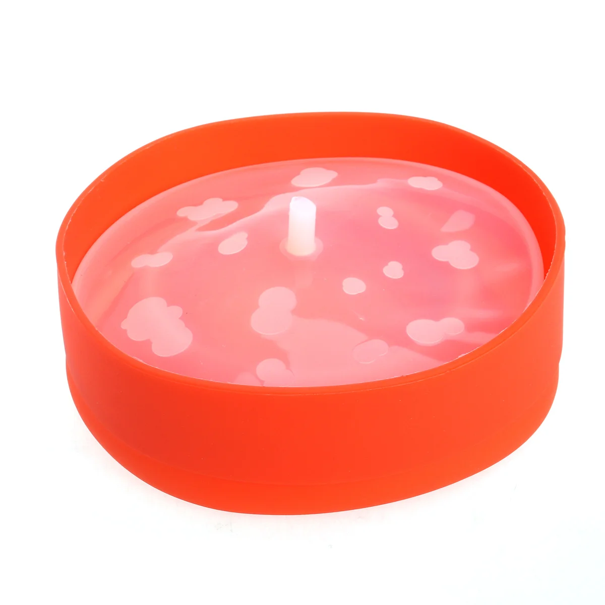 وعاء الفشار القابل للطي 20x14.5 سنتيمتر الأحمر طوي الميكروويف سيليكون آمنة DIY بها بنفسك الغذاء المطبخ حفل زفاف #5